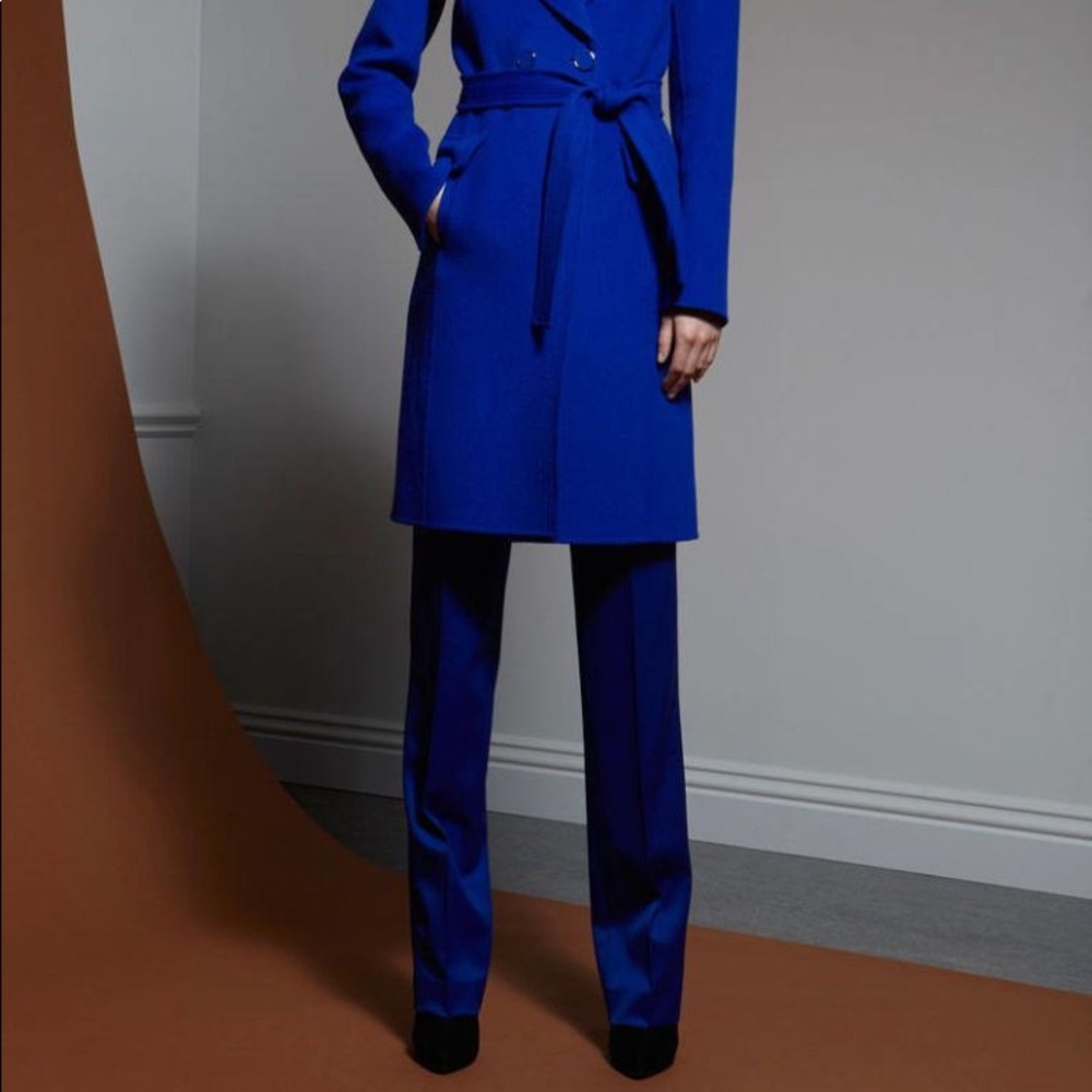 St. John Pre-Fall 2013 Collection Cobalt Blue pants